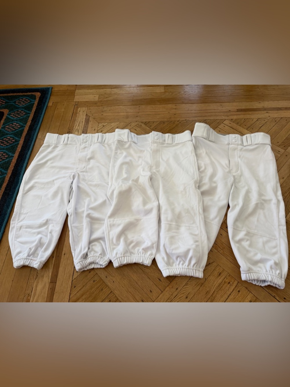 Baseball Pants Knickers YXL/12 3 pairs cooperstown